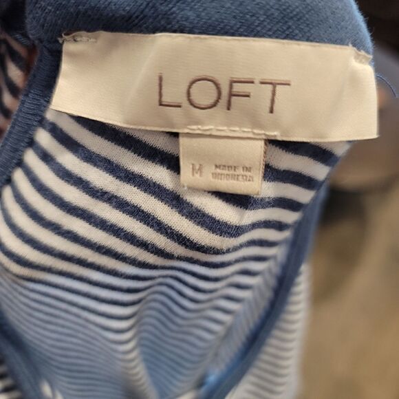 LOFT Cold Shoulder Top, Crew Neck - Picture 8 of 9